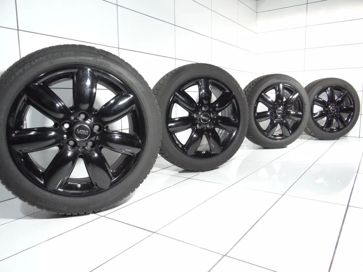 KOŁO UŻYWANE Mini OE STYLING 528 F54 CLUBMAN 5x112 ET47 195/55R17 92H [2018] 6MM Czarny, zdjęcie 1