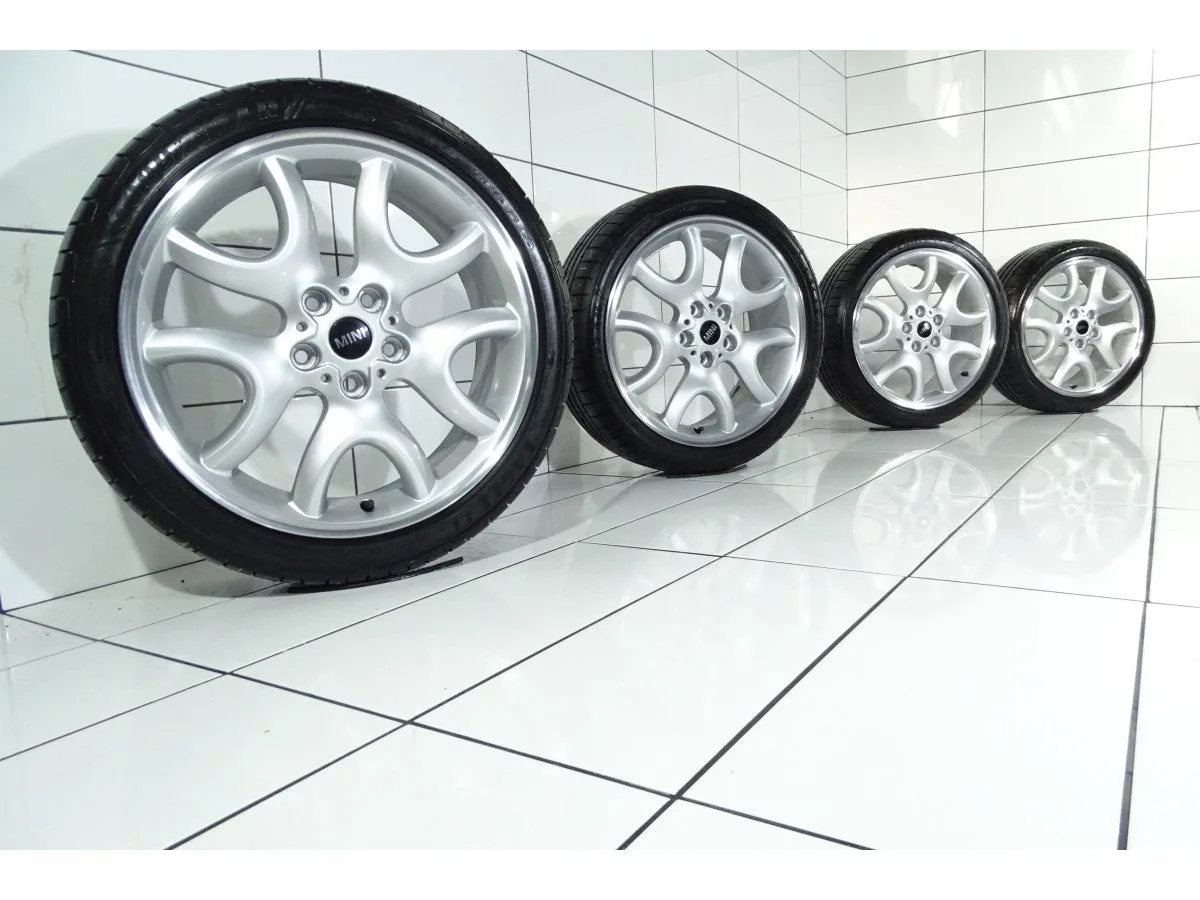 KOŁA UŻYWANE Mini OE STYLING 139 9809485 R60 R61 5x120 ET52 225/40R19 89Y [2012] 7,5MM Srebrny, zdjęcie 1