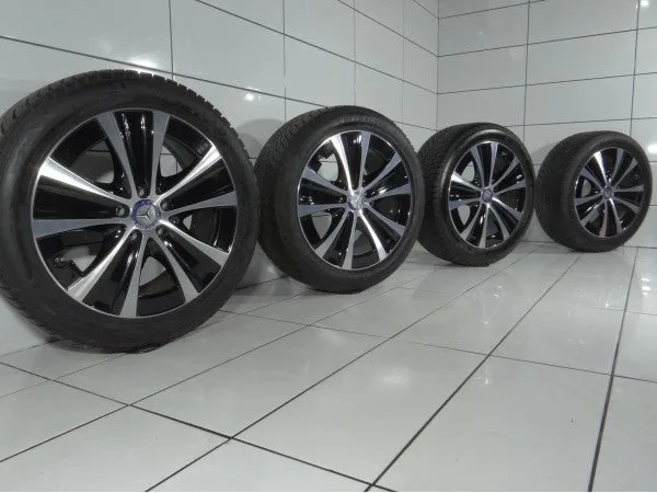 KOŁA UŻYWANE Mercedes-Benz OE A2134013700 MERCEDES E KLASA W213 W238 5x112 ET43 245/45R18 100V [2019] 7,5MM Czarny, zdjęcie 1