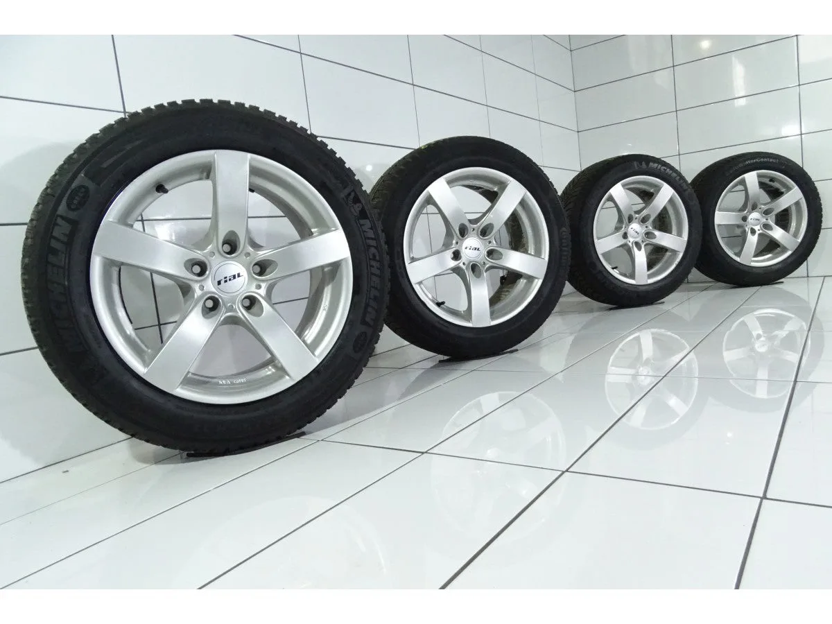 KOŁA UŻYWANE Rial OE 46989 MICHELIN Alpin A4, BMW 3 F34 5x120 ET29 225/55R17 97H [2010] 6MM, zdjęcie 1