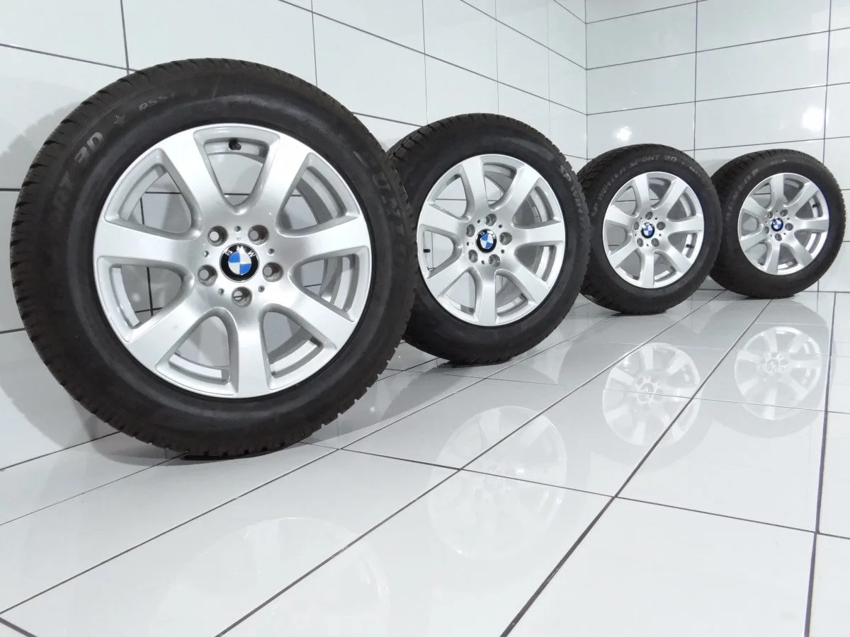 KOŁA UŻYWANE BMW OE STYLING 233 6777654+ Dunlop SP Winter Sport 3D DSST, X3 F25, X4 F26 5x120 ET30 225/60R17 99H [2011] 7MM, zdjęcie 1