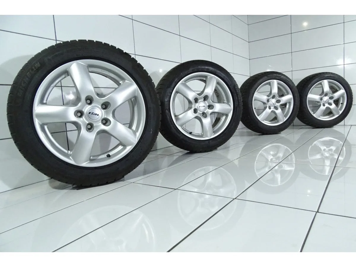 KOŁA UŻYWANE RIAL OE 46624 MICHELIN PILOT ALPIN PA2 ZP 5X120 ET44 225/50R17 94H [2010] 7MM, zdjęcie 1
