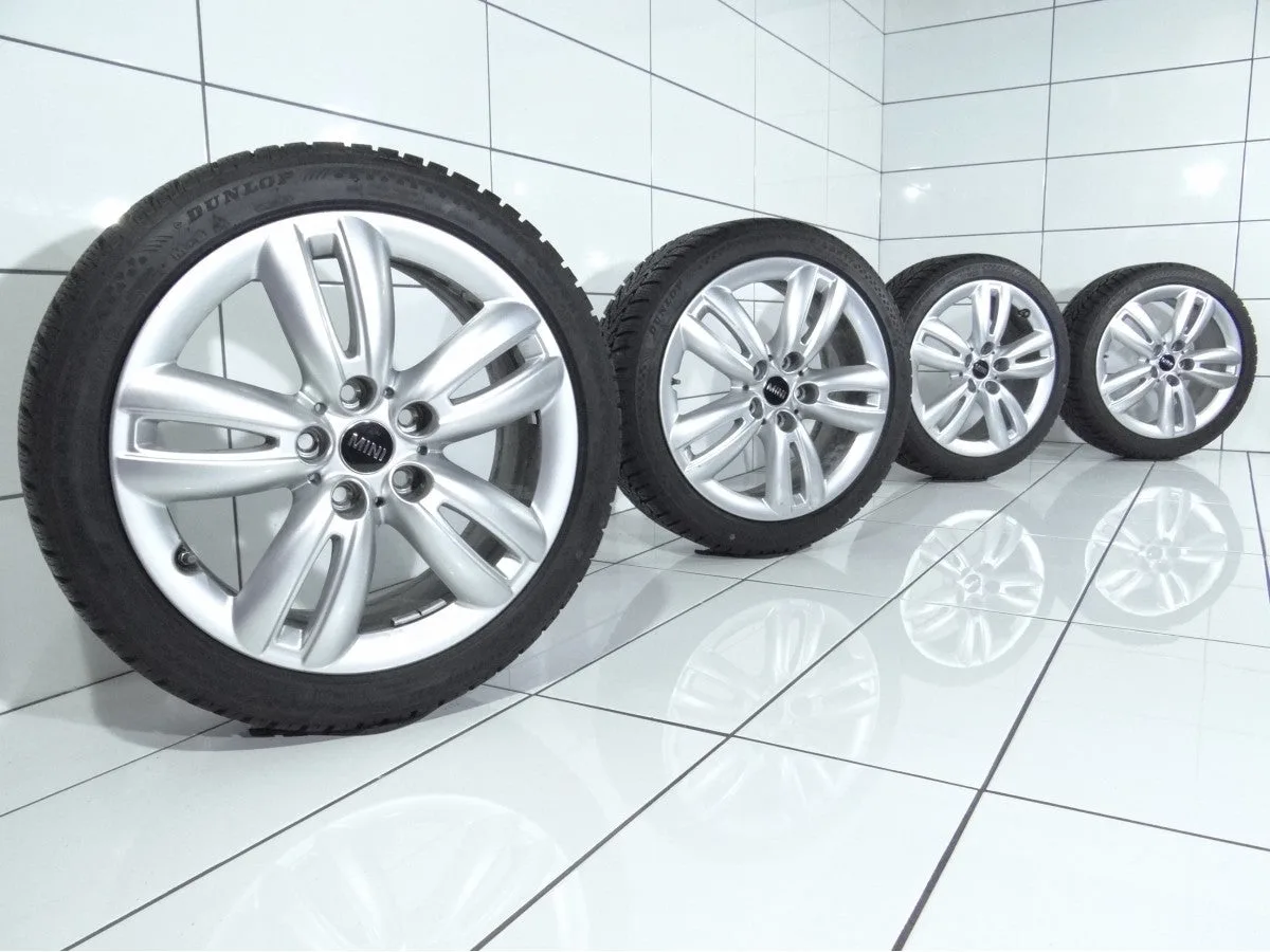 KOŁA UŻYWANE Mini OE STYLING 501 6855107 F55 F56 F57 5x112 ET54 205/45R17 88V [2016] 7MM Srebrny, zdjęcie 1