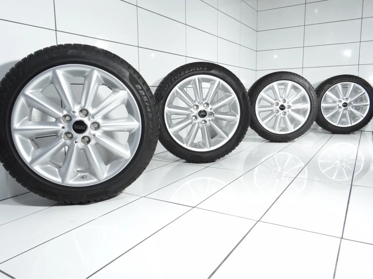 KOŁA UŻYWANE Mini OE STYLING 518 6856045 F54, CLUBMAN 5x112 ET54 225/45R17 91H [2016] 5MM Srebrny, zdjęcie 1