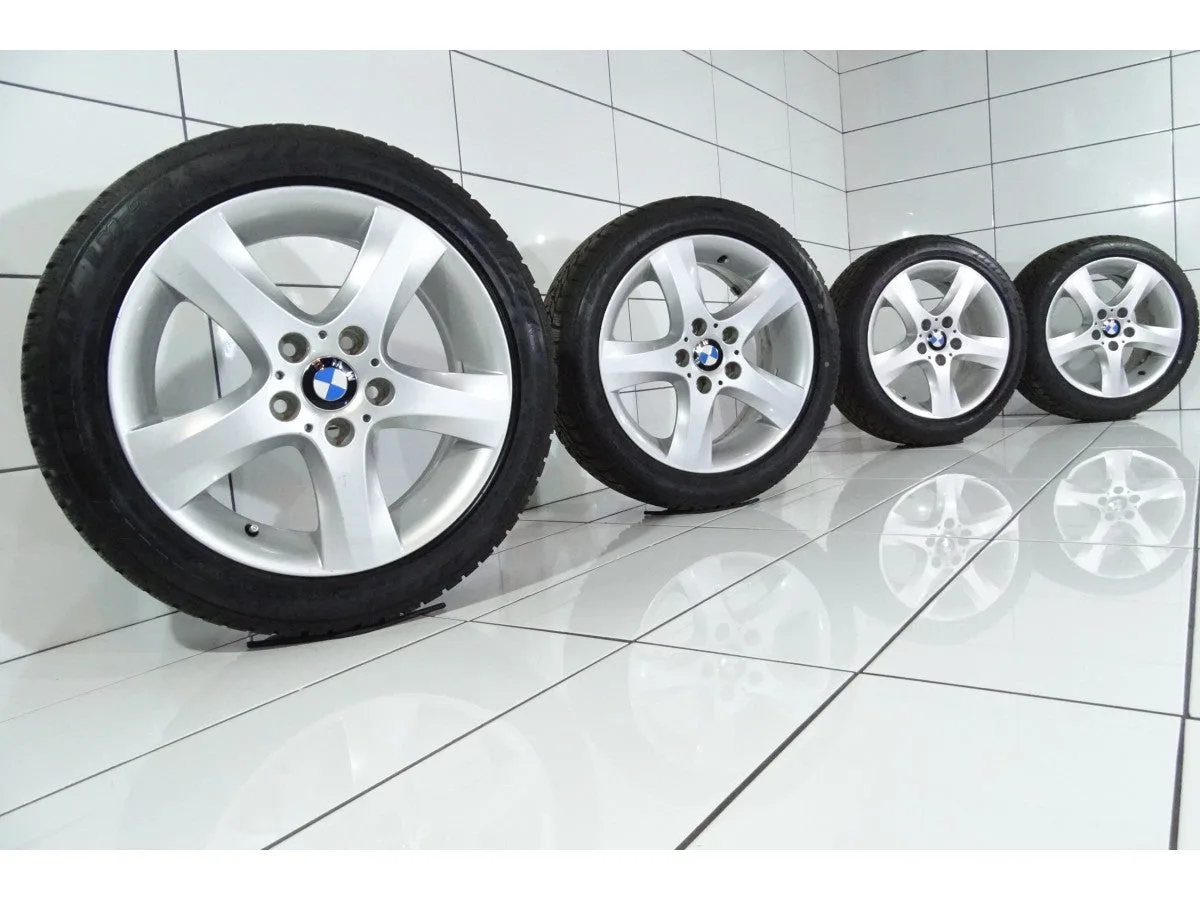 KOŁA UŻYWANE BMW OE STYLING 142 6775622 BRIDGESTONE Blizzak LM 25, 1 E81, E87, E88, E82 5x120 ET47 205/50R17 89H [2008] 6,5MM, zdjęcie 1