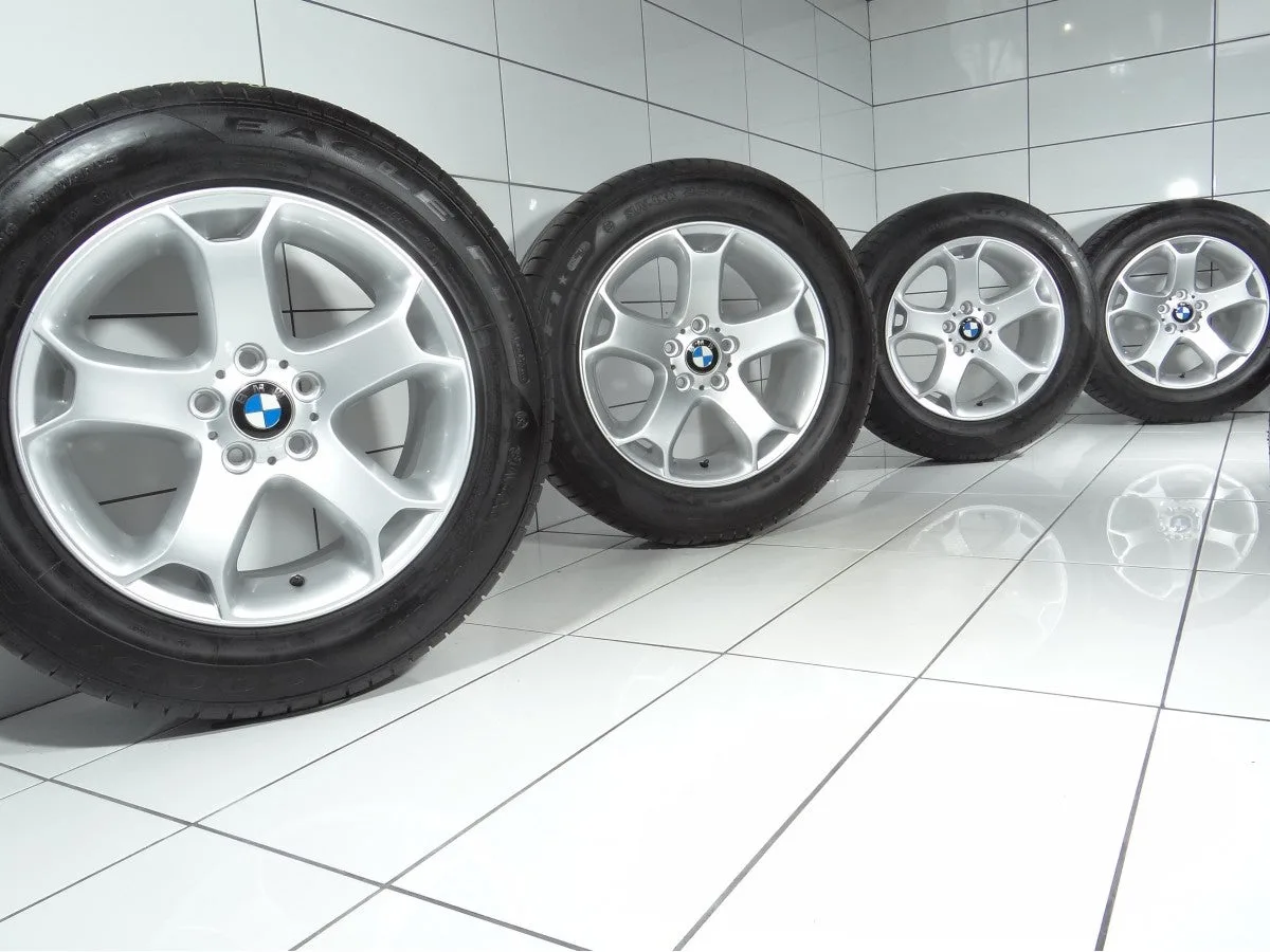 KOŁA UŻYWANE BMW OE STYLING 131 X5 E53 5x120 ET48 255/55R18 109V [2020] 7MM Srebrny, zdjęcie 1