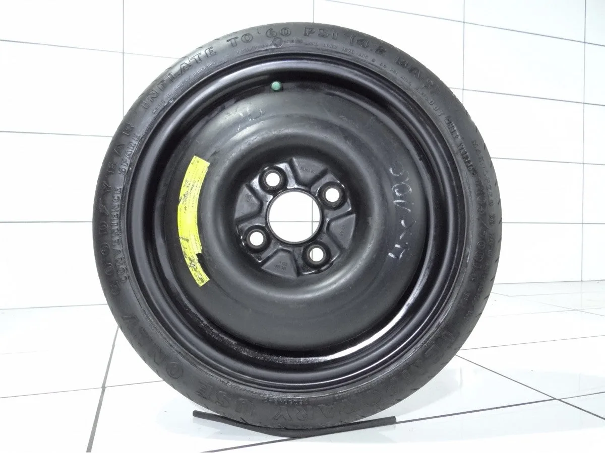 KOŁO DOJAZDOWE Volkswagen OE 191601025 VW POLO GOLF 4x100 ET45 105/70R14 83M [2006] 4,5MM Czarny, zdjęcie 1