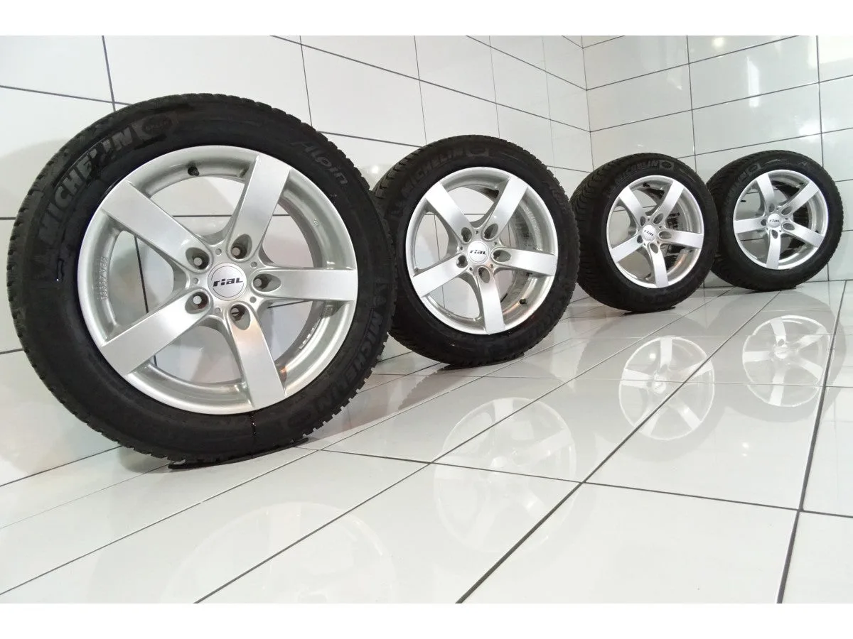 KOŁA UŻYWANE Rial OE 46989 MICHELIN Alpin A4, BMW 3 F34 5x120 ET29 225/55R17 97H [2011] 6,5MM, zdjęcie 1