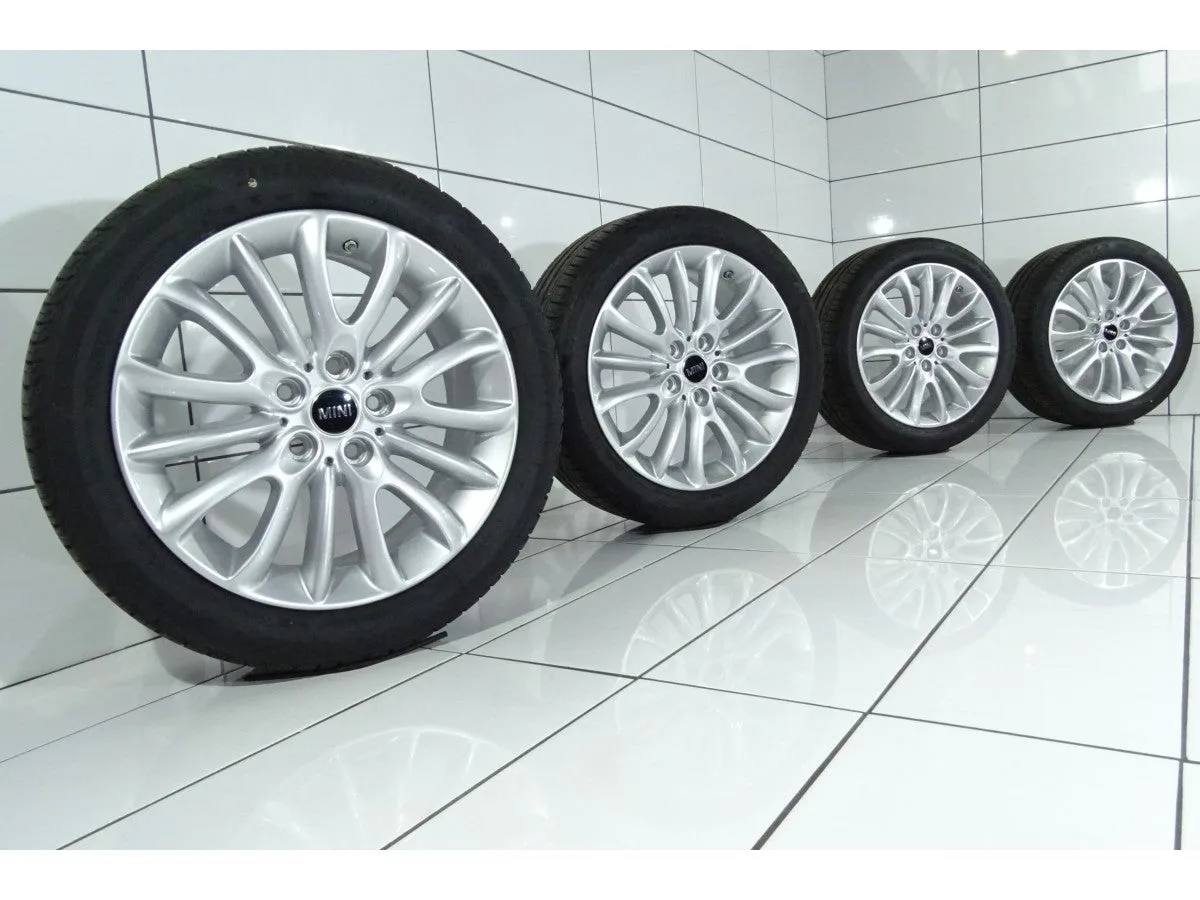 KOŁA UŻYWANE Mini OE 6856047 F54, CLUBMAN 5x112 ET54 225/45R17 94W [2017] 7MM Srebrny, zdjęcie 1