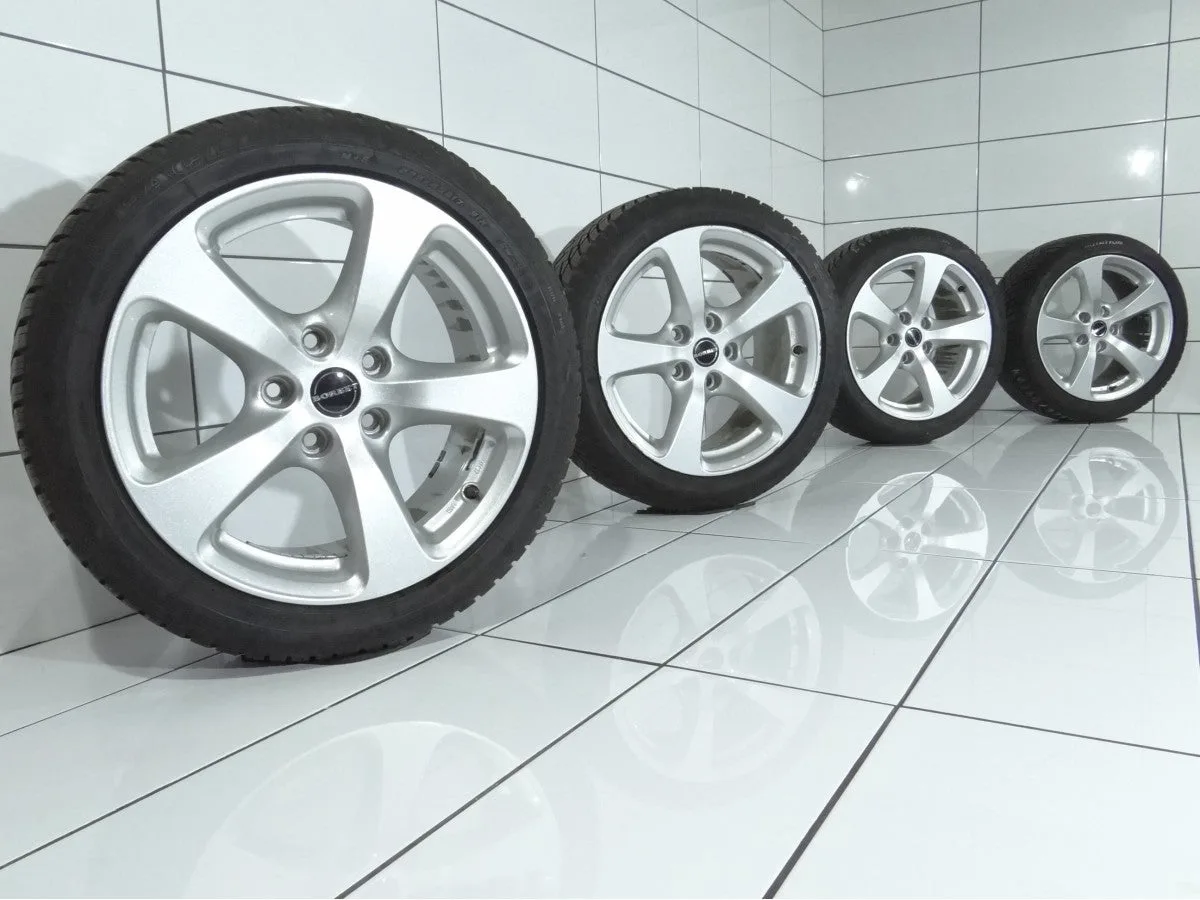 KOŁA UŻYWANE Borbet OE 46717* Goodyear Eagle UltraGrip GW 3, BMW Z4 E89 5x120 ET30 225/45R17 91H [2011] 6MM, zdjęcie 1