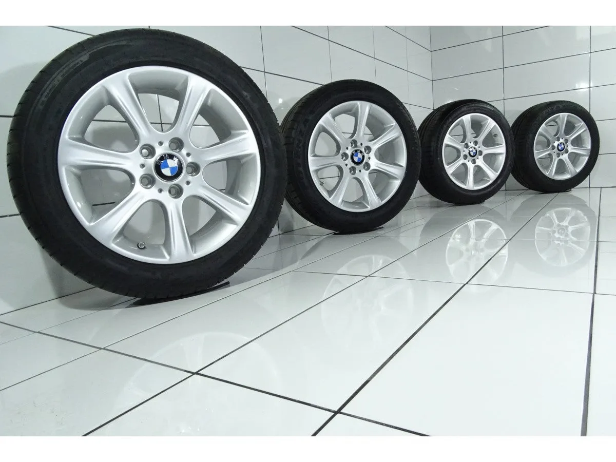 KOŁA UŻYWANE BMW OE STYLING 394 6796243 BRIDGESTONE Potenza S001, 3 F30, F32, 4 F36, F32, F33 5x120 ET37 225/50R17 94W [2015] 7MM, zdjęcie 1