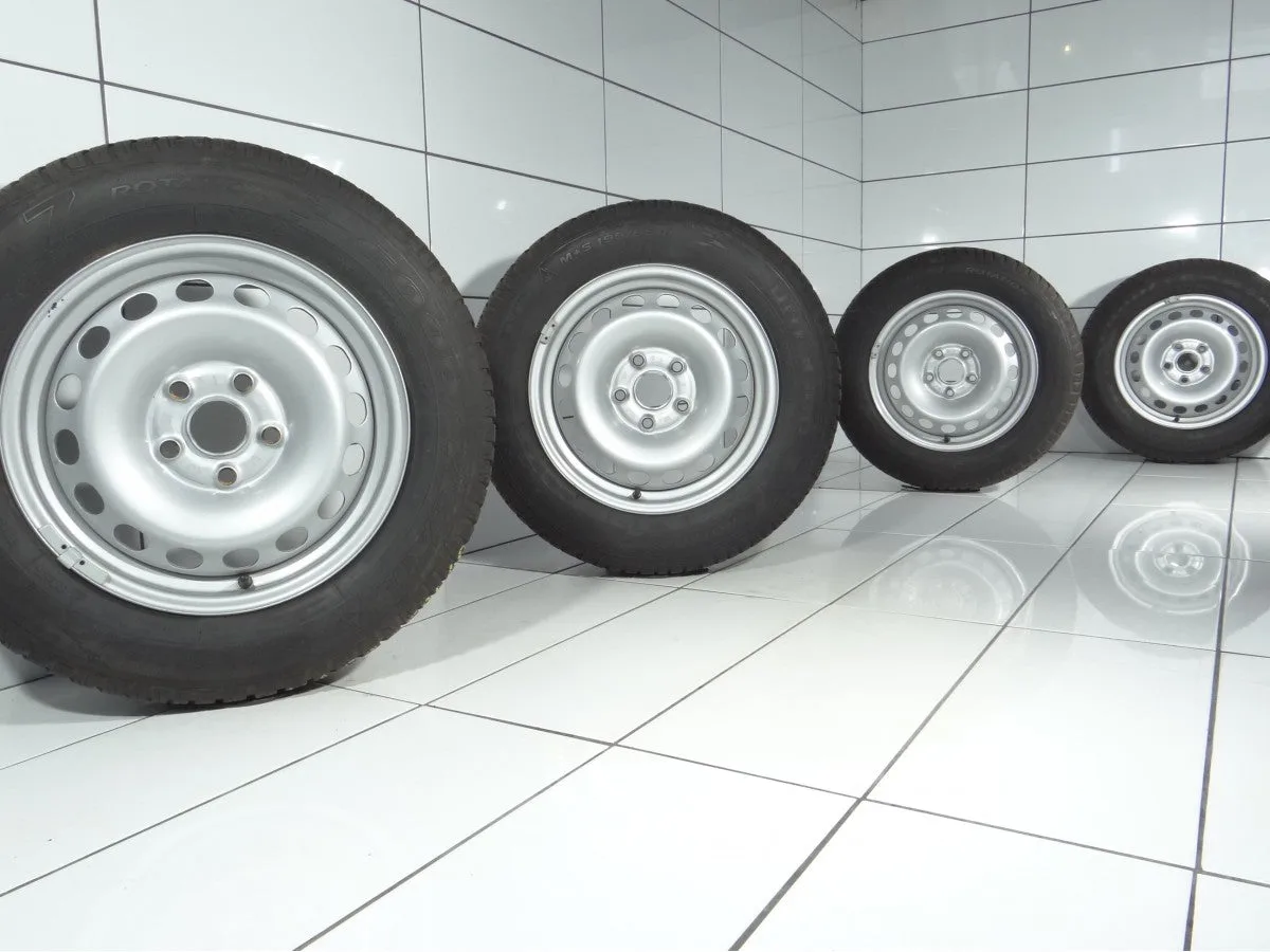 KOŁA UŻYWANE Volkswagen OE 2K0601027B / KBA43929 VW CADDY 5x112 ET47 195/65R15 95T [2015] 5,5MM Srebrny, zdjęcie 1