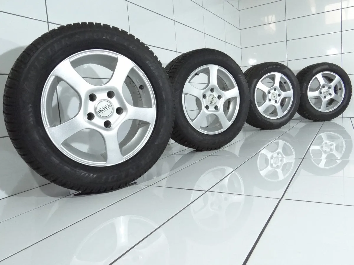 KOŁA UŻYWANE DOTZ OE 45338 DUNLOP SP WINTER SPORT 4D 5X120 ET20 225/55R16 99H [2009] 6,5MM, zdjęcie 1