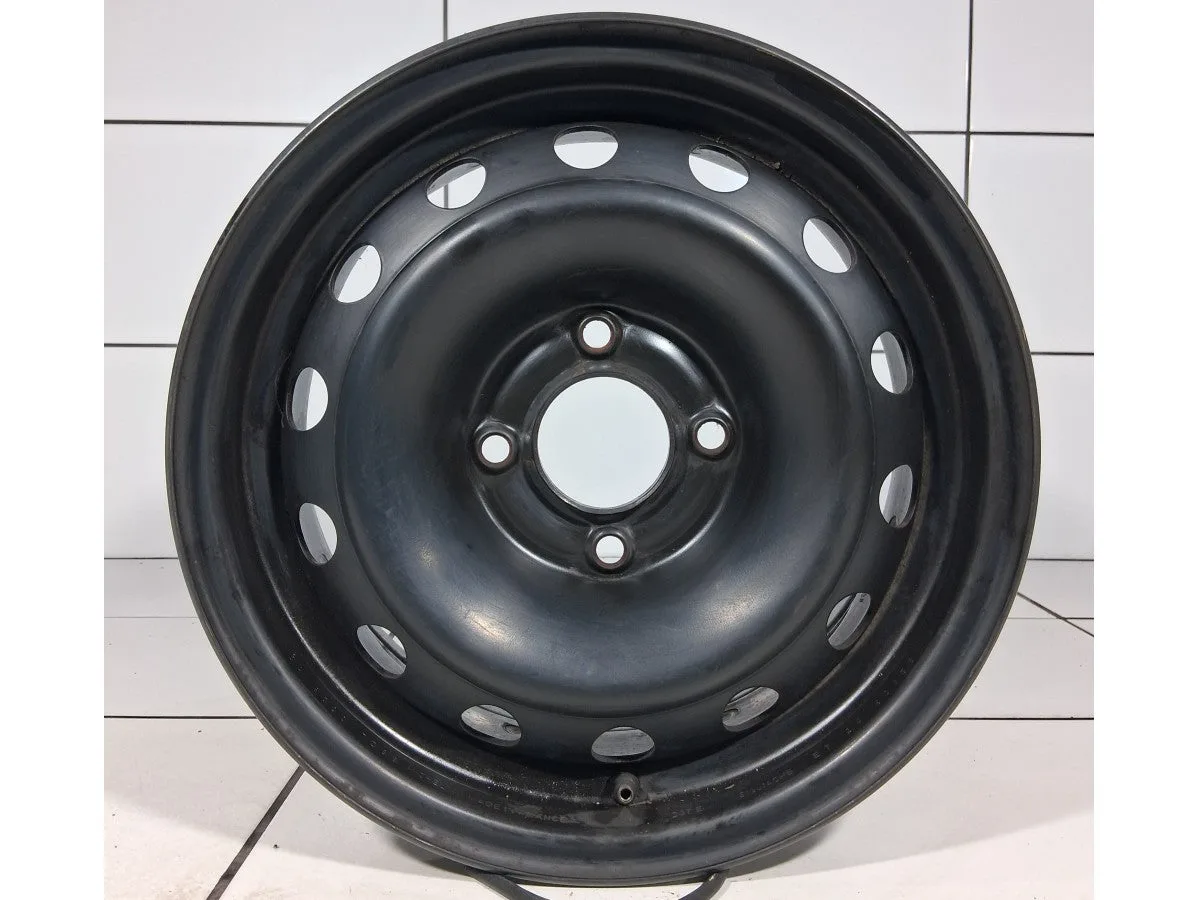 FELGI UŻYWANE Peugeot OE 14' 5,5J Czarny 4x108 ET24 [4], zdjęcie 1