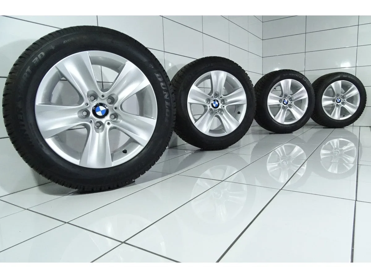 KOŁA UŻYWANE BMW OE STYLING 327 6790172 Dunlop SP Winter Sport 3D DSST, 5 F10, F11, 6 F06, F12, F13 5x120 ET30 225/55R17 97H [2011] 7MM, zdjęcie 1