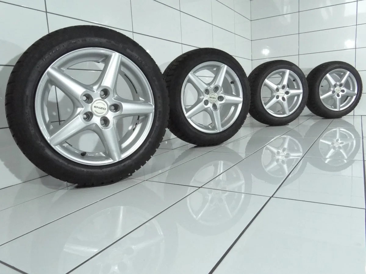 KOŁO UŻYWANE ENZO OE 46593 PIRELLI SOTTOZERO WINTER 210 5X120 ET42 195/55R16 87H [2009] 5,5MM, zdjęcie 1