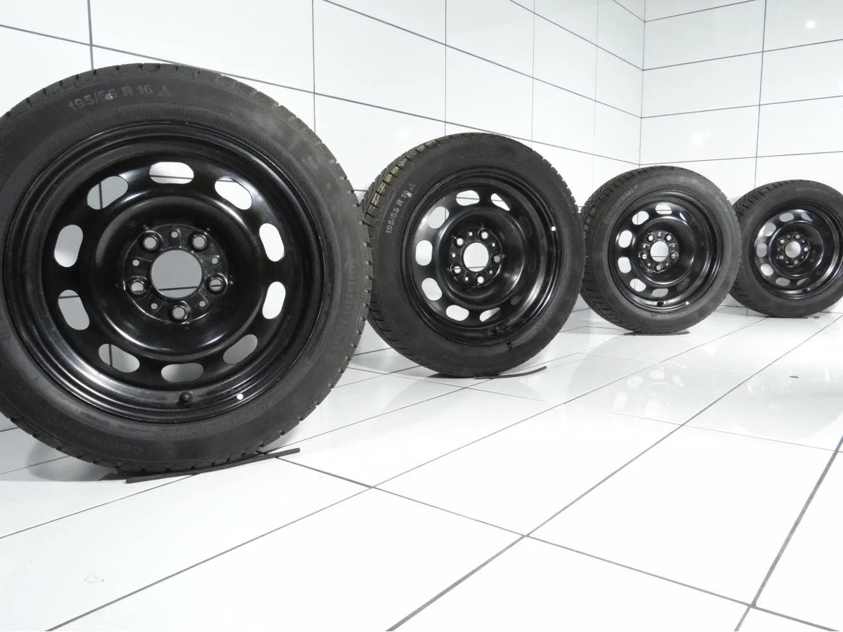 KOŁA UŻYWANE BMW OE 6787929 1 F20 F21 5x120 ET33 195/55R16 87H [2015] Czarny, zdjęcie 1