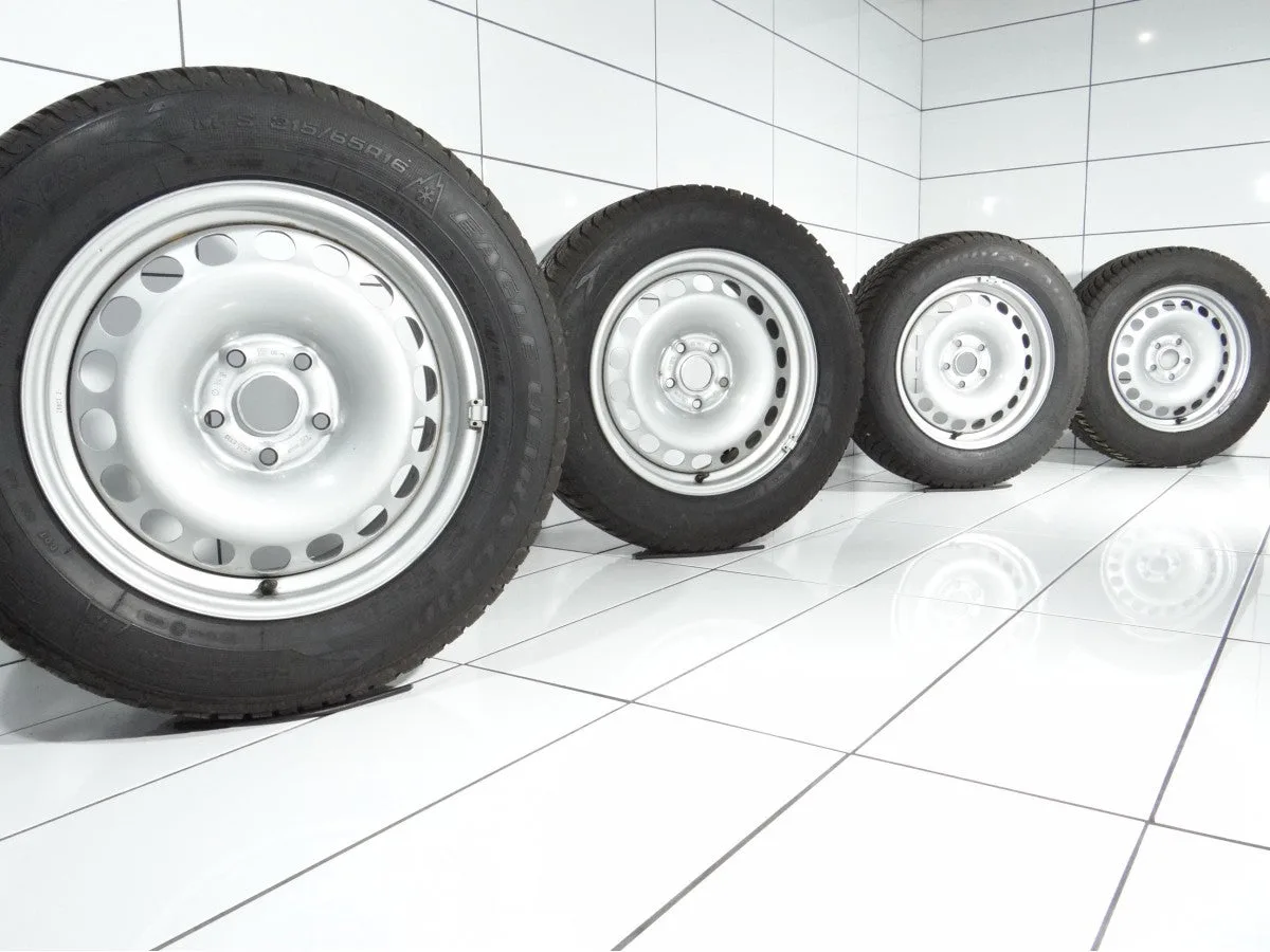 KOŁA UŻYWANE Volkswagen OE 5N0601027B VW TIGUAN 5x112 ET33 215/65R16 98H [2007] 6MM Srebrny, zdjęcie 1
