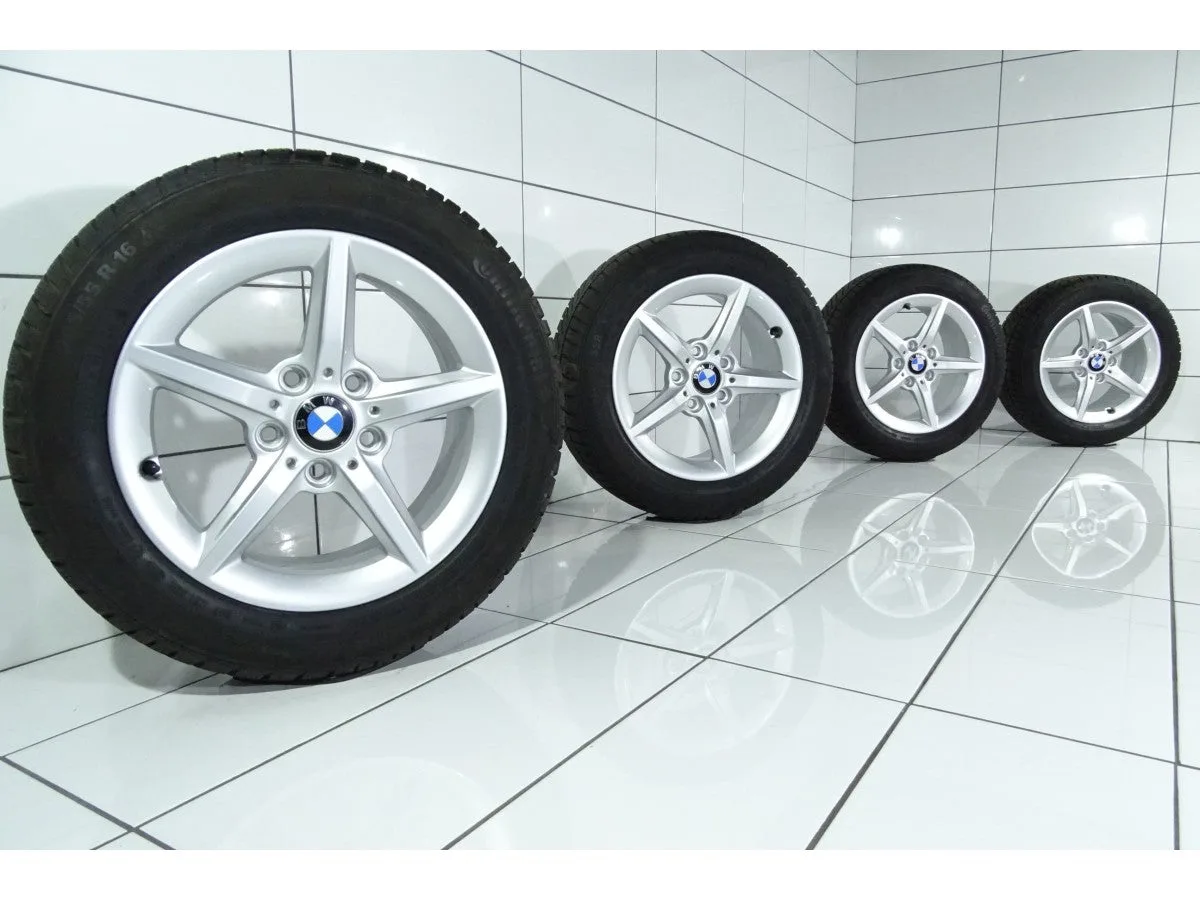 KOŁA UŻYWANE BMW OE STYLING 654 6866302 Continental ContiWinterContact TS 830 P SSR, 1 F20, F21, 2 F22, F23 5x120 ET40 205/55R16 91H [2014] 100MM, zdjęcie 1