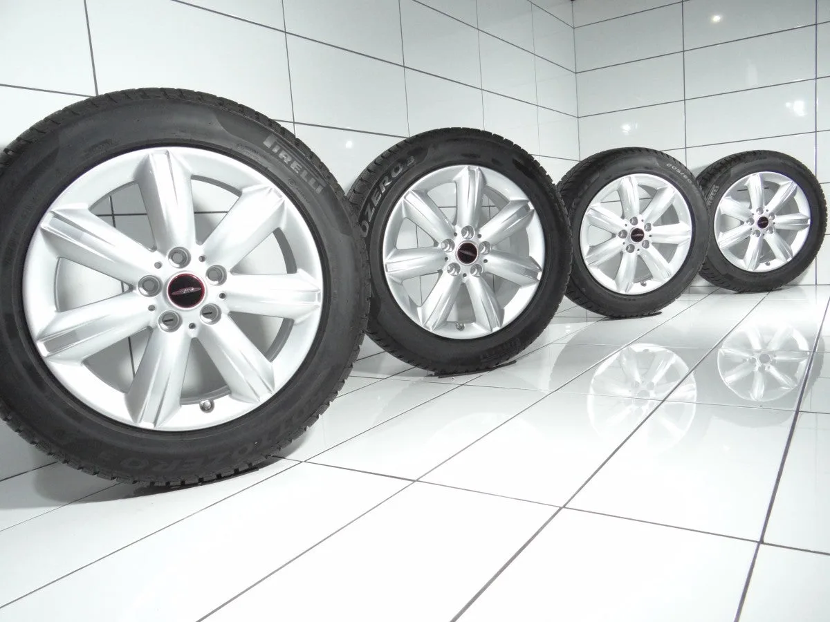 KOŁA UŻYWANE Mini OE STYLING 539 F60 COUNTRYMAN 5x112 ET39 205/60R17 93H [2019] Srebrny, zdjęcie 1