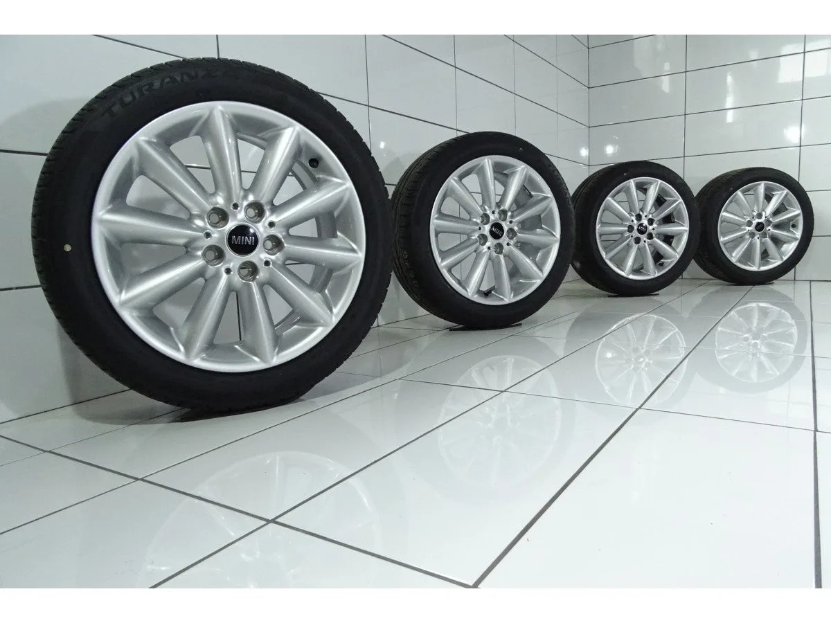 KOŁA UŻYWANE Mini OE 6856045 F54, CLUBMAN 5x112 ET54 225/45R17 91W [2016] 6,5MM Srebrny, zdjęcie 1