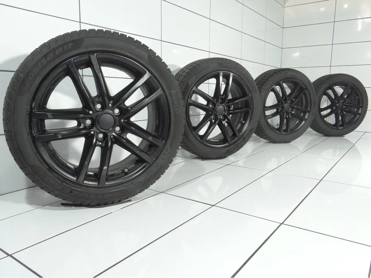 KOŁA UŻYWANE Uniwheels OE KBA50285 BMW 2 F45 F46 5x112 ET54 205/50R17 93V [2017] 5,5MM Czarny Mat, zdjęcie 1