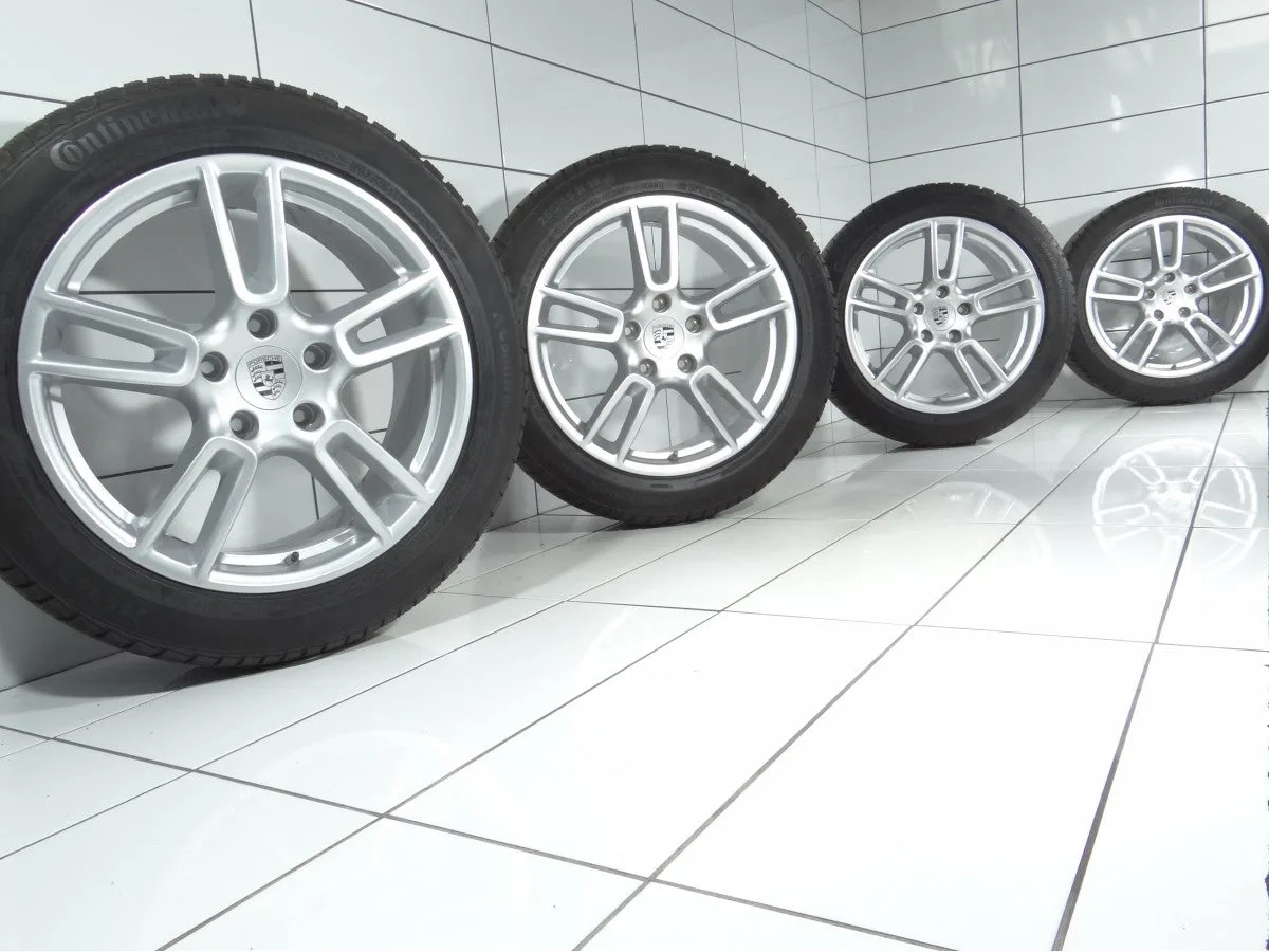 KOŁA UŻYWANE Porsche OE 971601025F/971601025 PANAMERA 5x130 ET64/62 265/45-295/40R19 105/108V [2018] 7MM Srebrny, zdjęcie 1