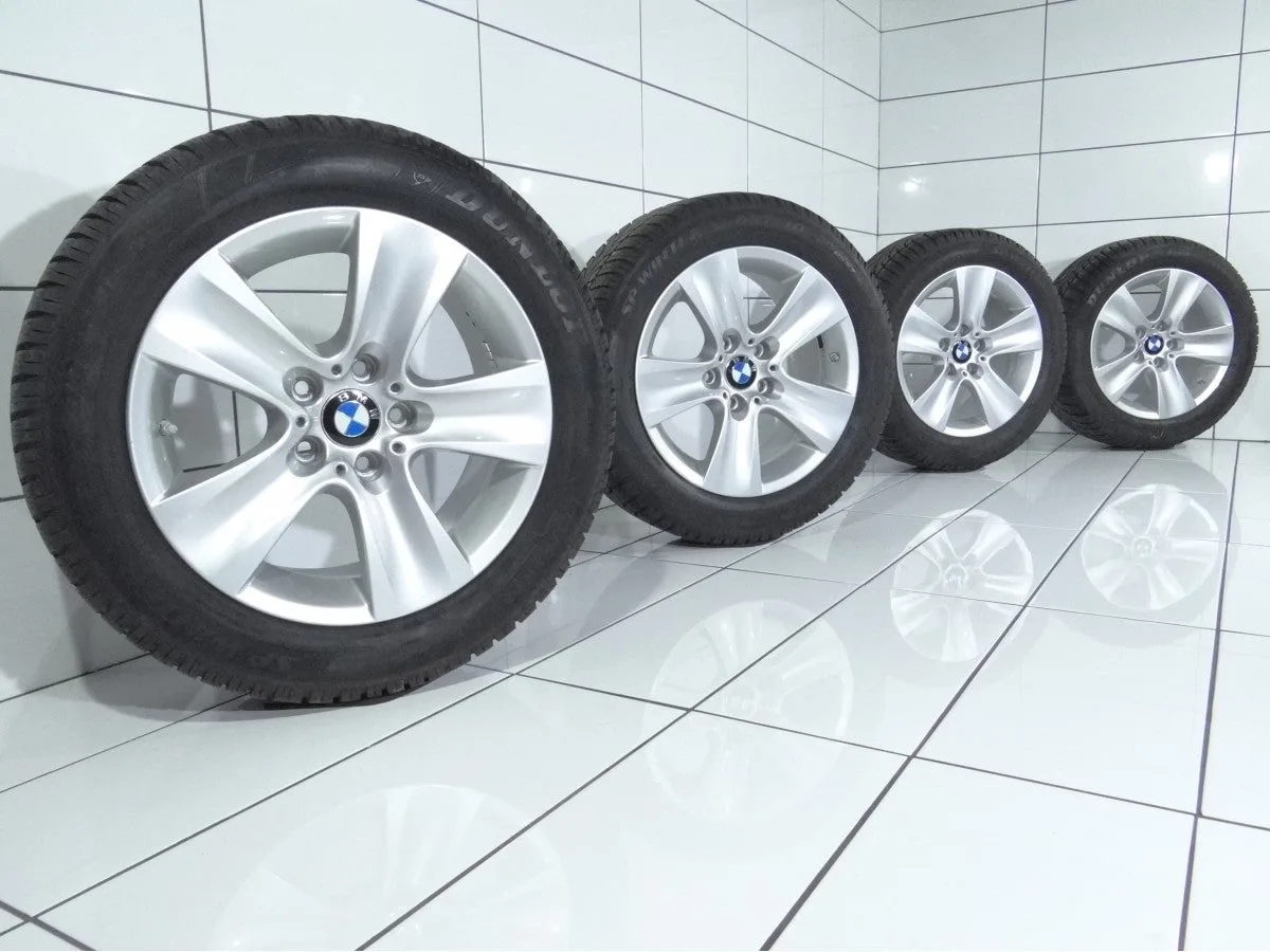 KOŁA UŻYWANE BMW OE STYLING 327 6790172 5 F10 F11, 6 F06 F12 F13 5x120 ET30 225/55R17 97H [2013] 5,5MM Srebrny, zdjęcie 1