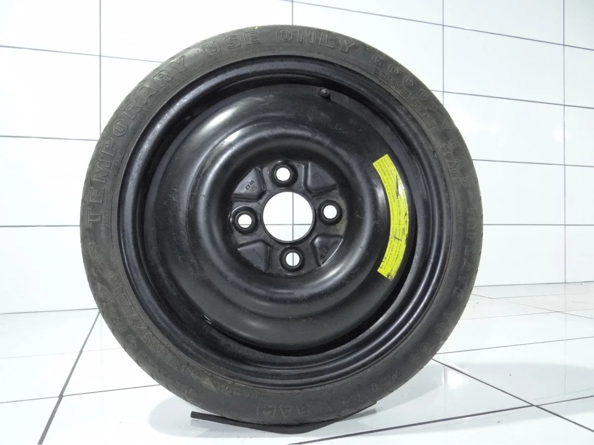 KOŁO DOJAZDOWE Volkswagen OE 191601025E VW POLO GOLF 4x100 ET45 105/70R14 83M [2005] 4,5MM Czarny, zdjęcie 1