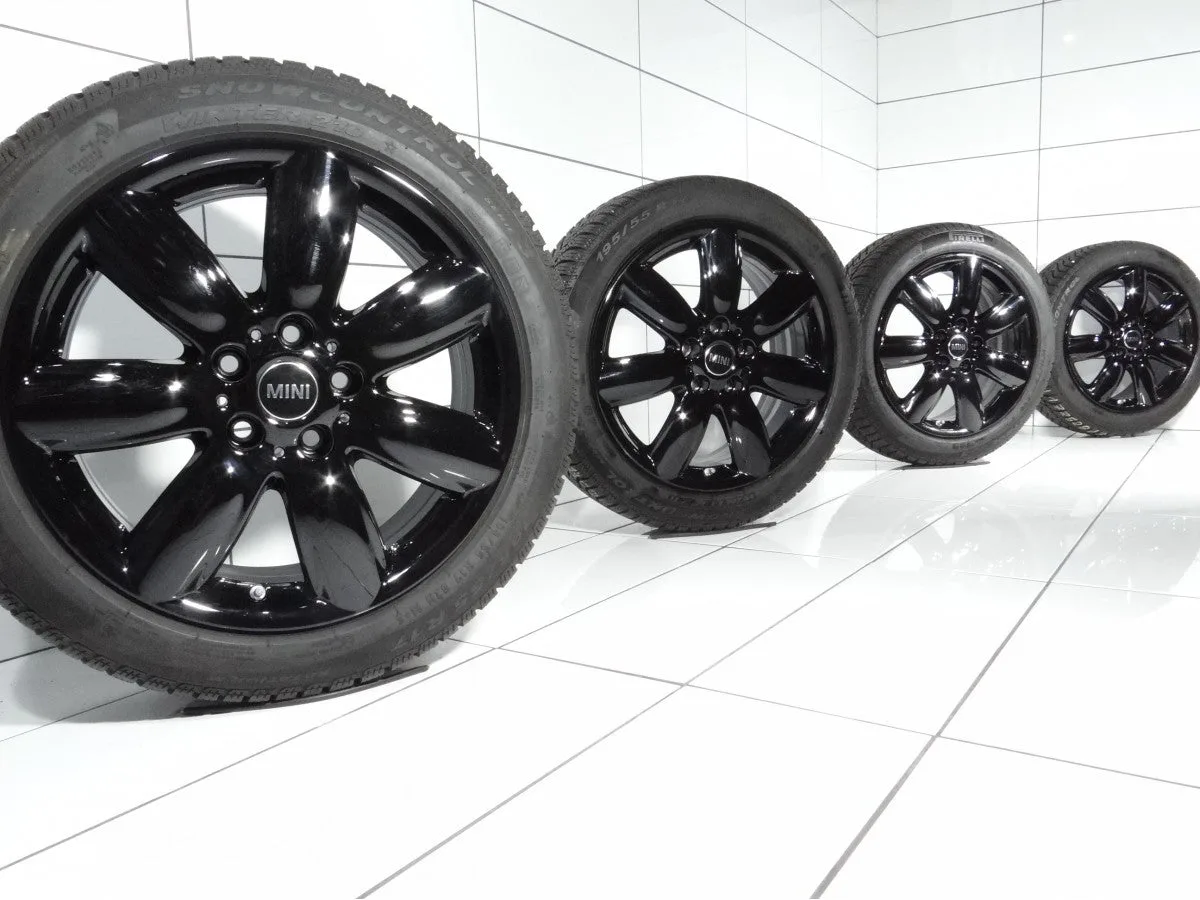 KOŁA UŻYWANE Mini OE STYLING 528 6856059 F54 5x112 ET47 195/55R17 92H [2017] 7,5MM Czarny, zdjęcie 1