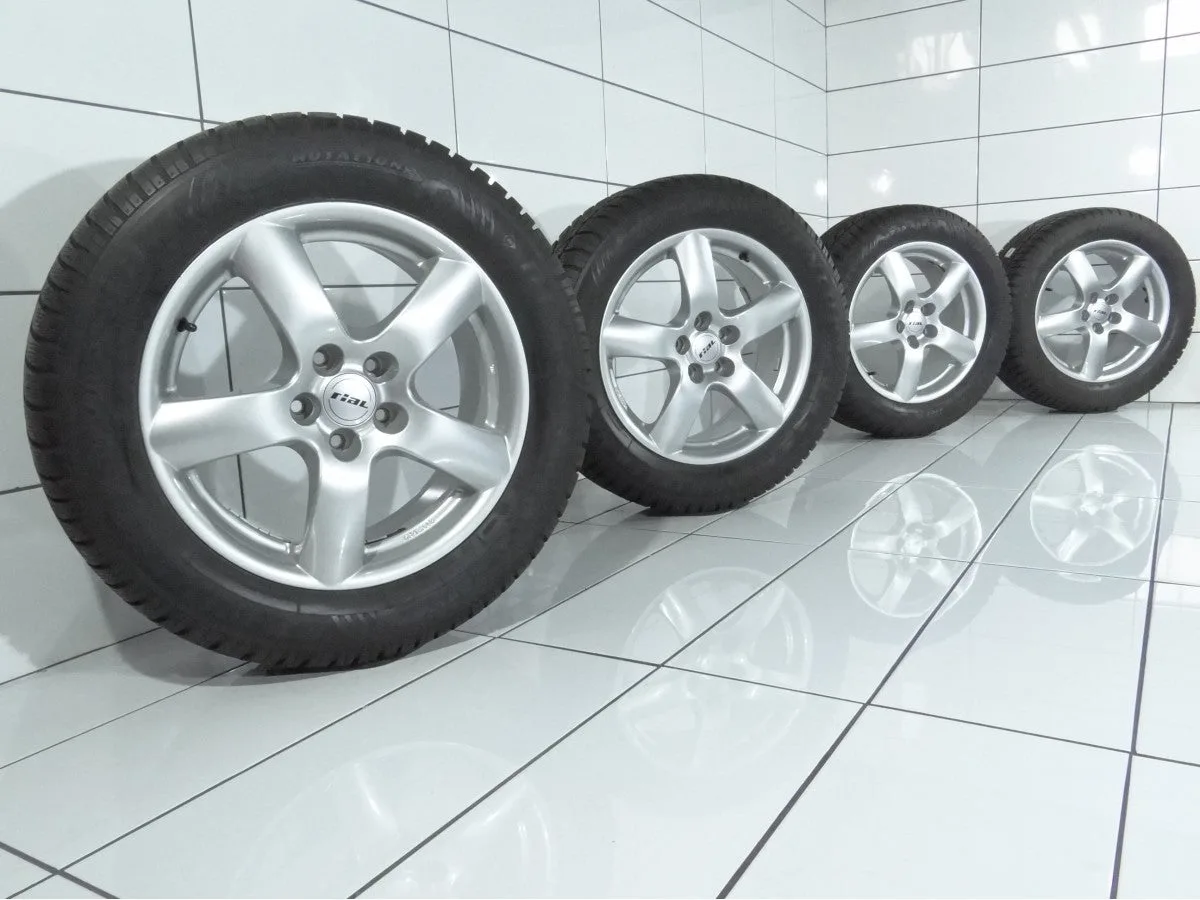 KOŁA UŻYWANE Rial OE 46624 Dunlop SP Winter Sport 4D 5x112 ET38 235/55R17 99V [2007] 7MM, zdjęcie 1