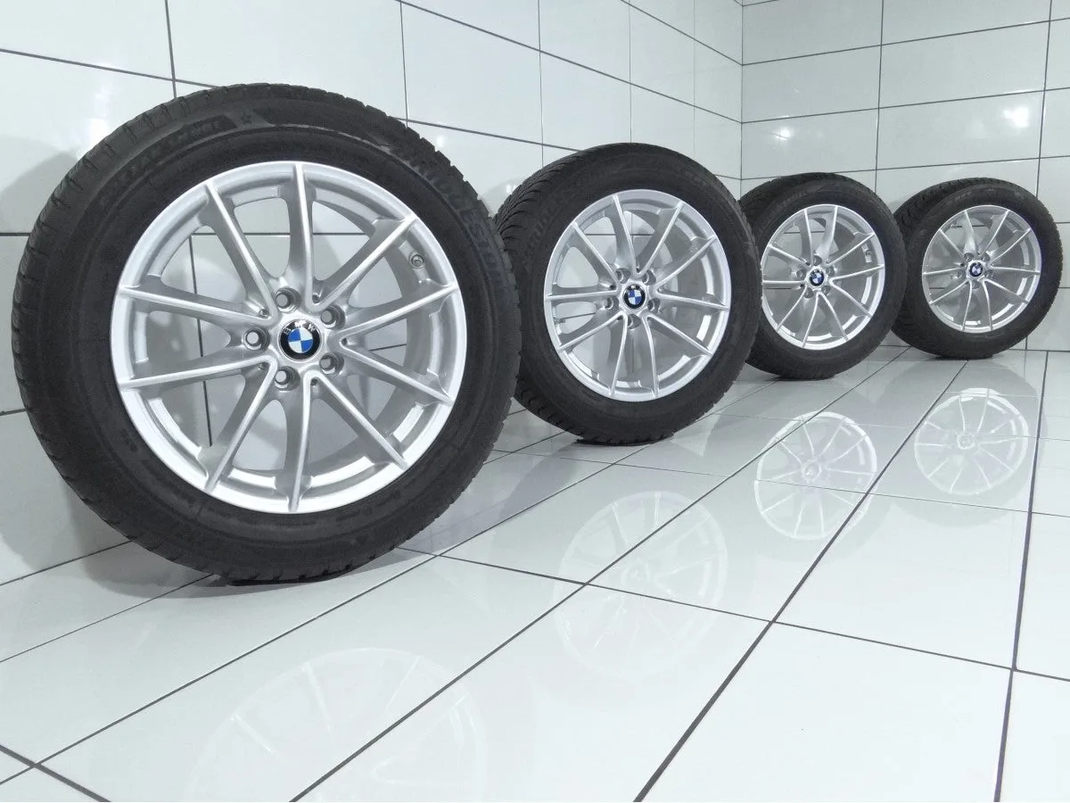 KOŁA UŻYWANE BMW OE STYLING 618 6868217 5 G30 G31 5x112 ET27 225/55R17 97H [2017] 6,5MM Srebrny, zdjęcie 1