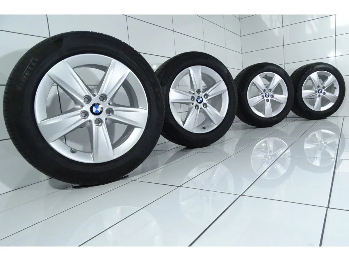 KOŁA UŻYWANE BMW OE STYLING 478 6855087 PIRELLI Cinturato P7, X1 F48, X2 F39 5x112 ET54 225/55R17 97W [2017] 7MM, zdjęcie 1