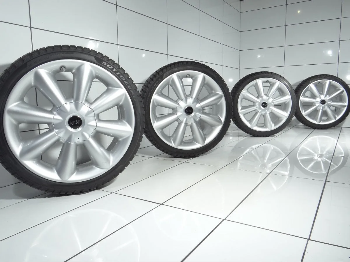 KOŁA UŻYWANE Mini OE STYLING 507 F55 F56 F57 5x112 ET54 205/40R18 86V [2017] 6,5MM Srebrny, zdjęcie 1