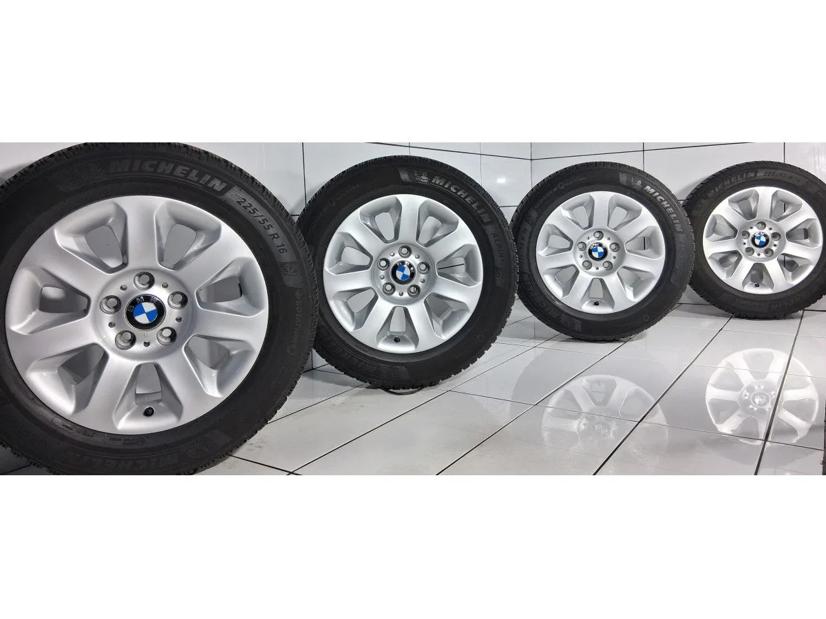 KOŁO UŻYWANE MICHELIN STYLING 115 6758774 BMW SERII 5 E60 I E61 5X120 ET20 225/55R16 99H [2020] 7MM SREBRNY, zdjęcie 1
