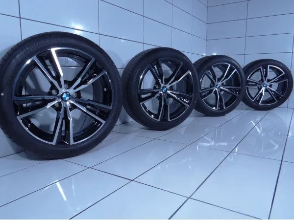 KOŁA BMW Z4 G29, 5X112, ET-20/ET-28, 225/45R18-255/40R18 95Y/99Y CZARNY POLER, zdjęcie 1