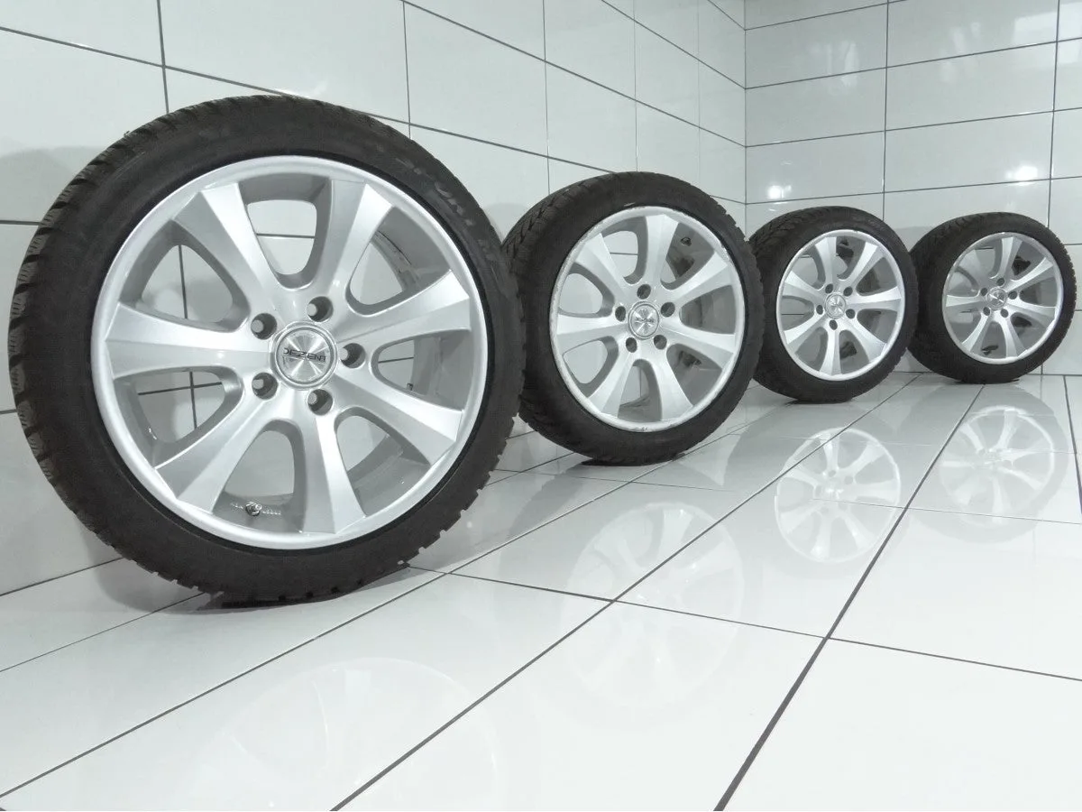 KOŁA UŻYWANE Dezent OE 45848 Dunlop SP Winter Sport M3 DSST 5x120 ET35 225/45R17 91H [2004] 6MM, zdjęcie 1