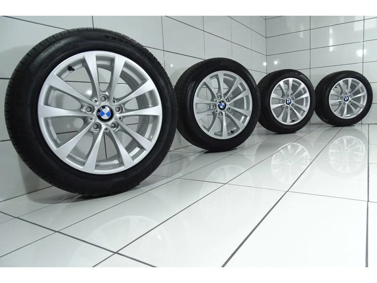 KOŁA UŻYWANE BMW OE STYLING 395 6859025 3 F34 GT 5x120 ET37 225/55R17 97W [2018] 7,5MM Srebrny, zdjęcie 1