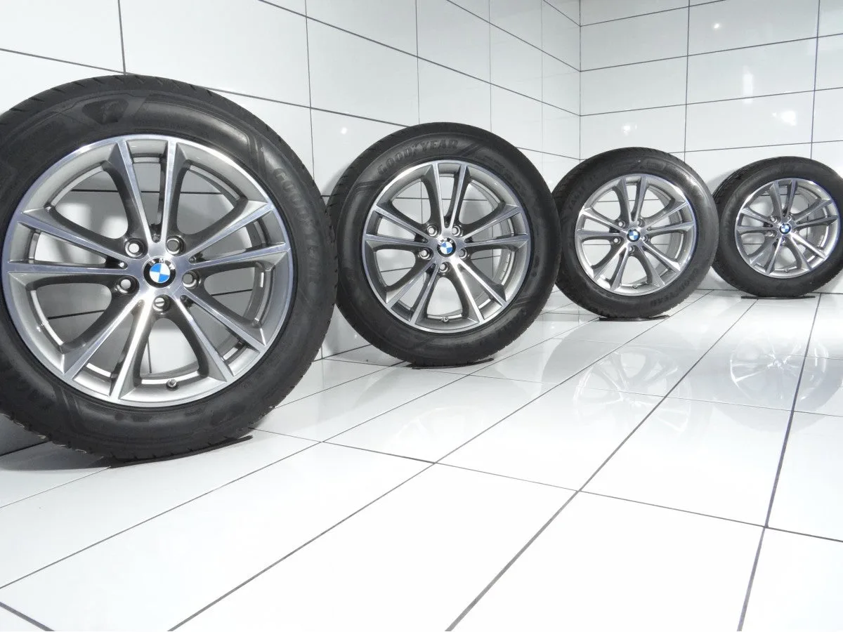 KOŁA UŻYWANE BMW OE STYLING 631 6863417 5 G30 G31 5x112 ET27 225/55R17 97Y [2017] 7MM Szary, zdjęcie 1