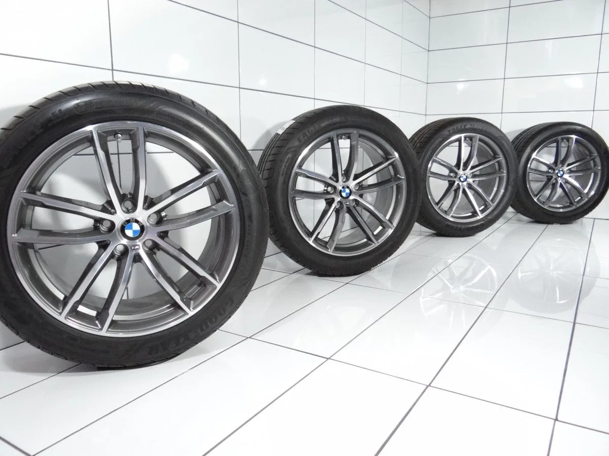 KOŁA UŻYWANE BMW 18' 5 G30 G31 8093405 STYLING662 245/45R18 5x112 ET30/44, zdjęcie 1