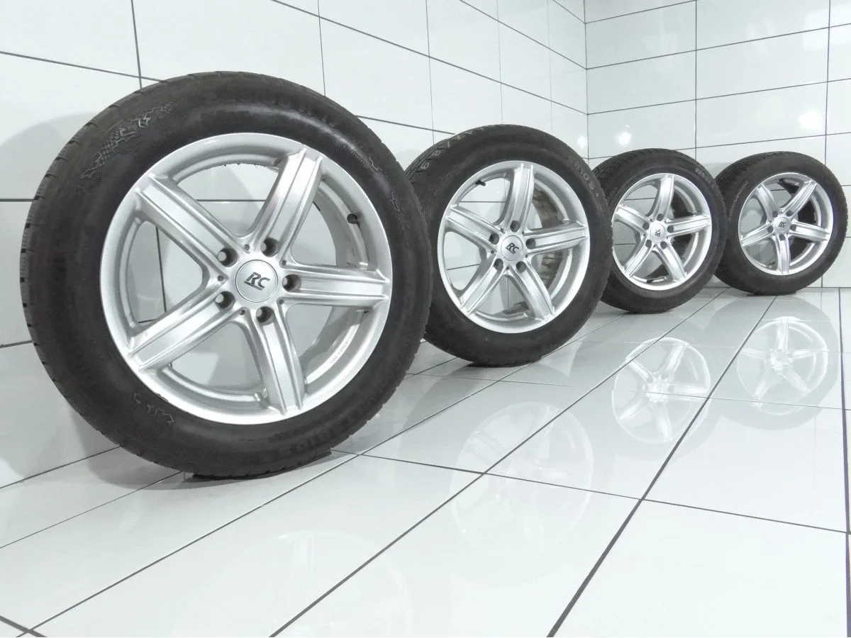 KOŁA UŻYWANE RC Design OE 48150 Continental ContiWinterContact TS 830 P, BMW 5 F10 F11, 6 F06 F12 F13 5x120 ET30 225/55R17 97H [2011] 6MM, zdjęcie 1
