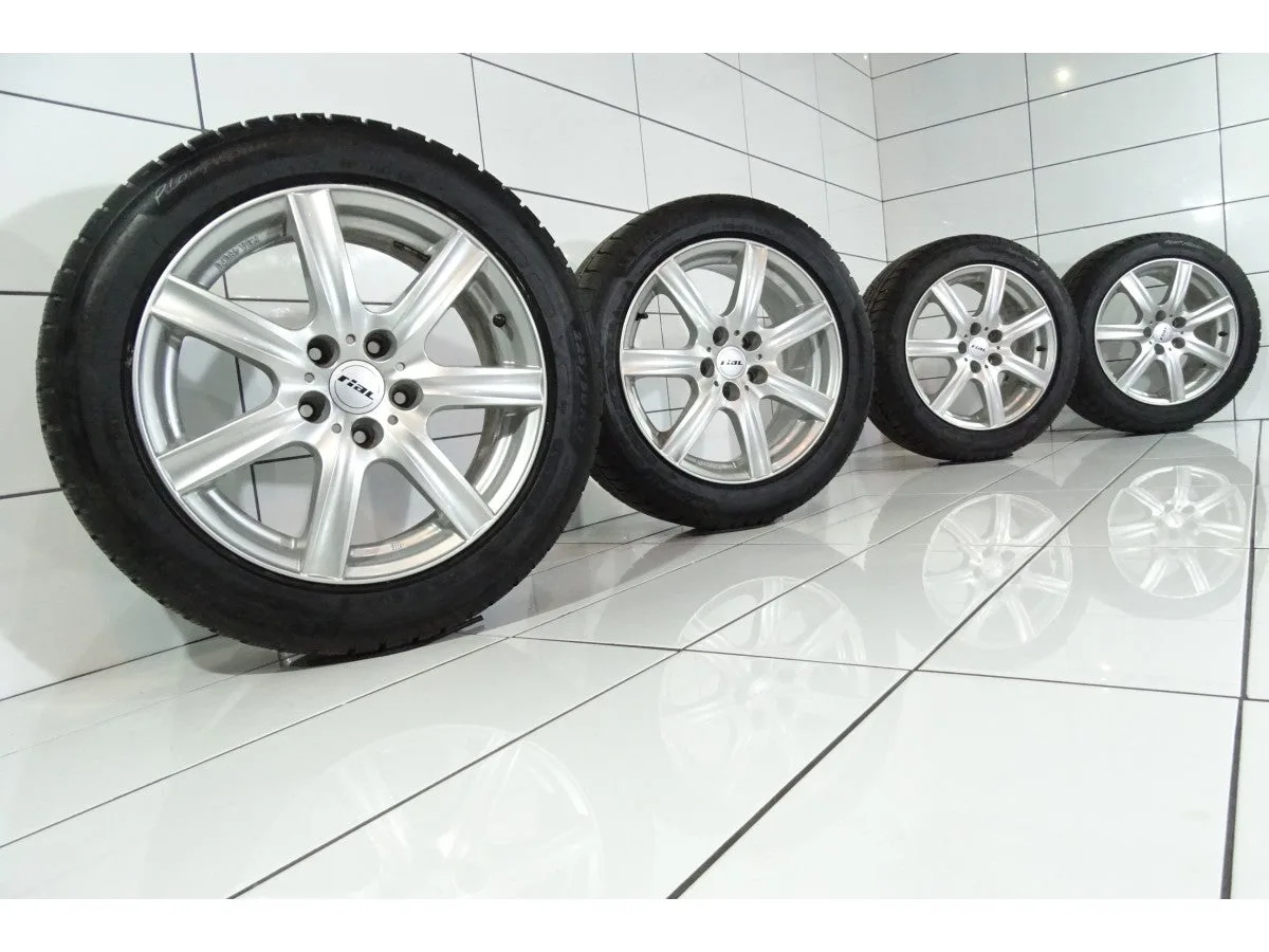 KOŁA UŻYWANE RIAL OE 48070 MICHELIN PILOT ALPIN PA2 ZP 5X120 ET35 225/50R17 94H [2010] 5,5MM, zdjęcie 1