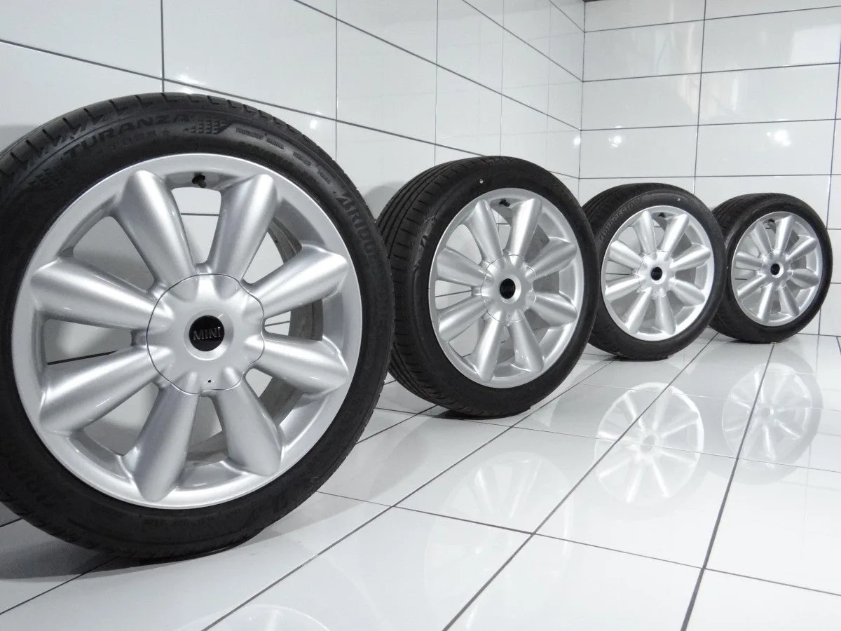 KOŁA UŻYWANE Mini OE STYLING 126 9803724 R60 COUNTRYMAN, R61 PACEMAN 5x120 ET52 225/45R18 95Y [2019] 6,5MM Srebrny, zdjęcie 1
