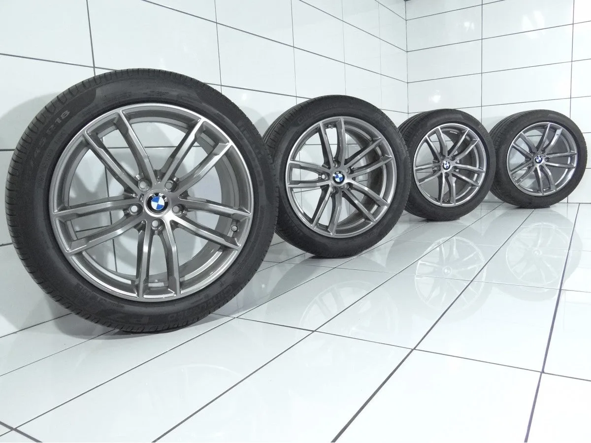 KOŁA UŻYWANE BMW 18' 5 G30 G31 8093405 STYLING662 245/45R18 5x112 ET30/44, zdjęcie 1