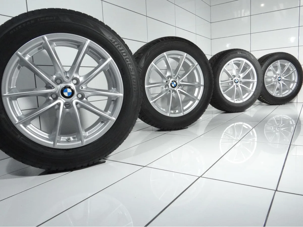 KOŁA UŻYWANE BMW OE STYLING 618 6868217 5 G30 G31 5x112 ET27 225/55R17 97H [2018] 7MM Srebrny, zdjęcie 1