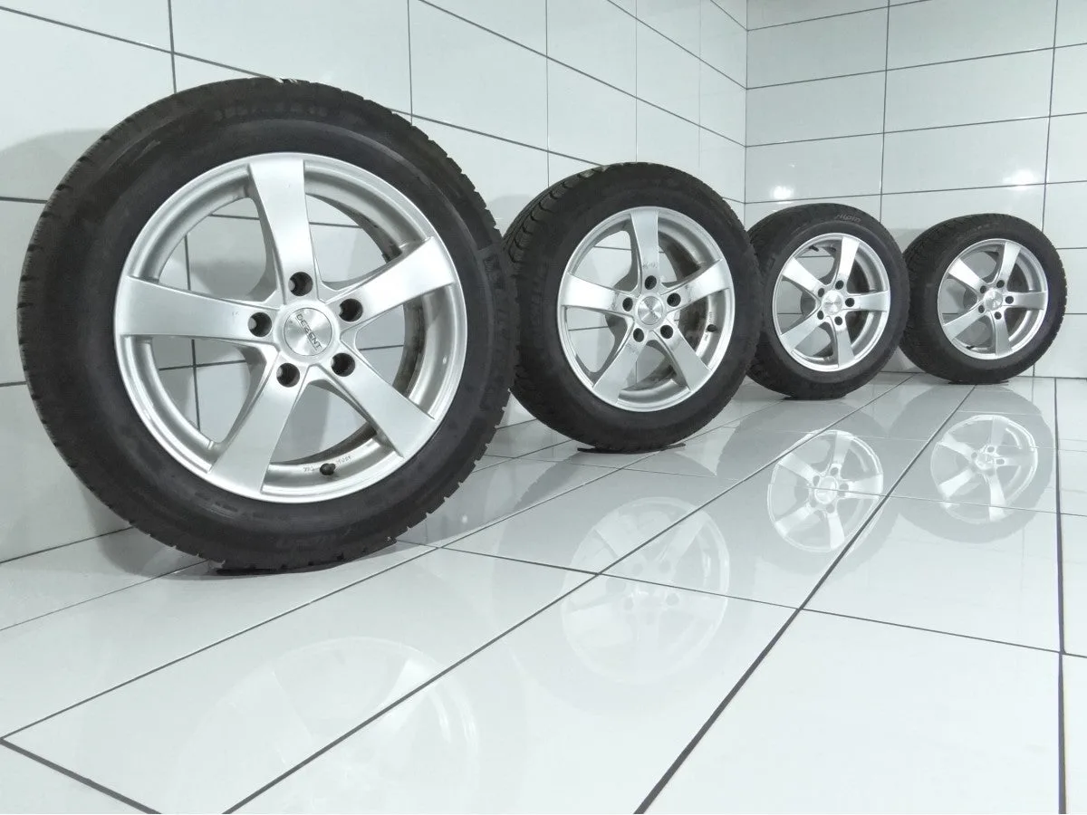 KOŁA UŻYWANE Dezent OE 47687 BMW 3 E90 E91 E92 E93 5x120 ET35 205/55R16 91T [2009] 6MM Srebrny, zdjęcie 1
