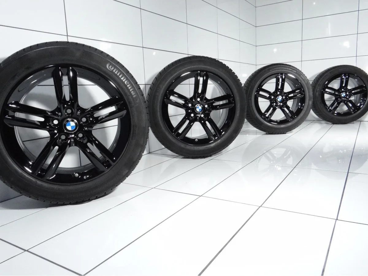 KOŁA UŻYWANE BMW OE STYLING 483 7848601 2 F45 F46 5x112 ET54 205/55R17 95H [2019] Czarny, zdjęcie 1