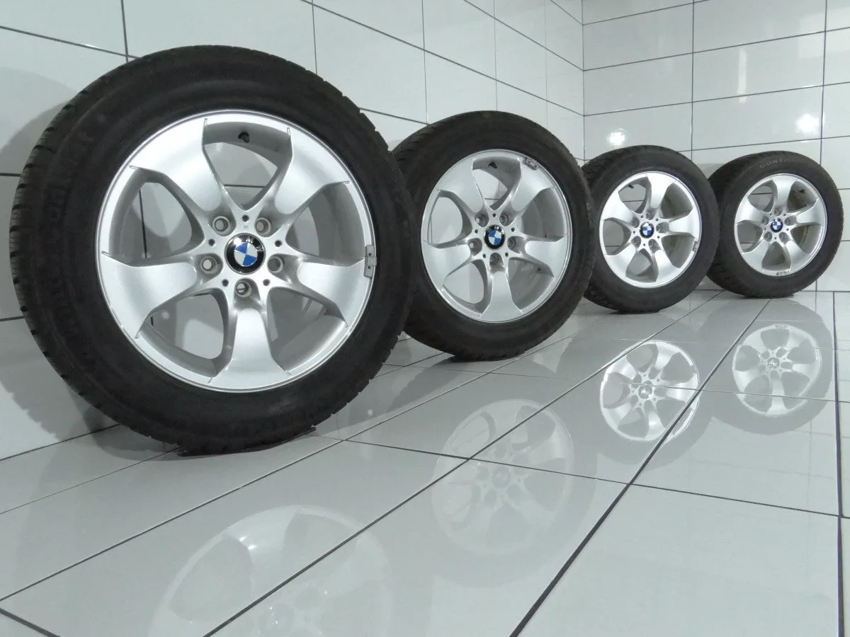 KOŁA UŻYWANE BMW OE STYLING 204 3417393 Continental 4x4 WinterContact, X3, E83 5x120 ET46 235/55R17 99H [2008] 7,5MM, zdjęcie 1