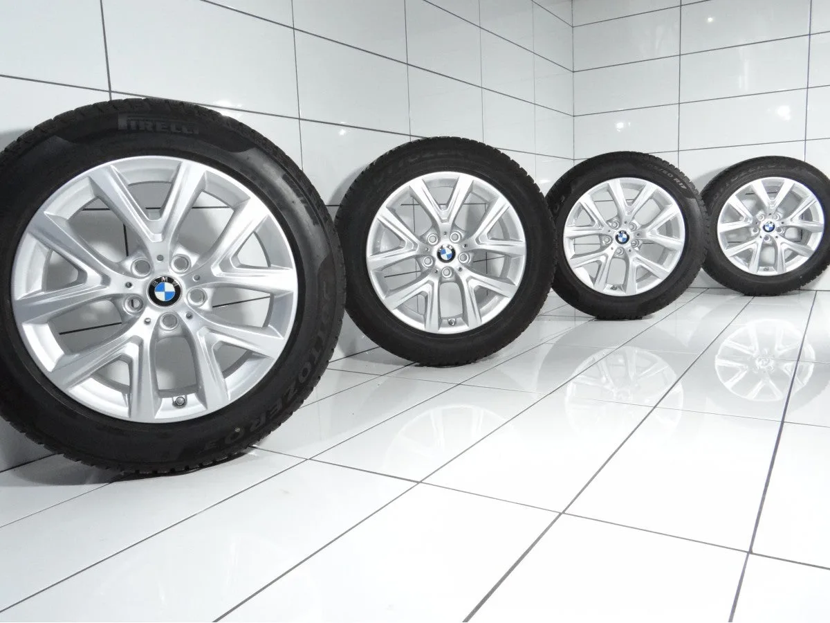 KOŁA UŻYWANE BMW OE STYLING 574 6856076 X1 F48, X2 F39 5x112 ET39 205/60R17 93H [2019] 7,5MM Srebrny, zdjęcie 1