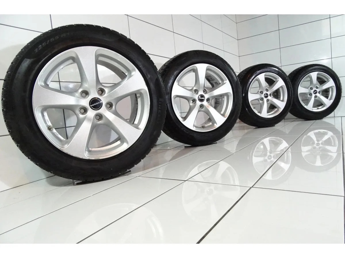 KOŁA UŻYWANE Borbet OE 46717 PIRELLI Sottozero Winter 210 Serie II, BMW 3 F34 GT 5x120 ET30 225/55R17 97H [2011] 6,5MM, zdjęcie 1